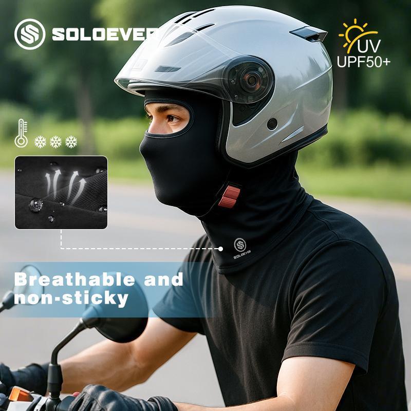 SOLOEVER Full Mask is a sun protection head covering for outdoor activities, providing UPF50+ UV protection. Ideal for outdoor activities.