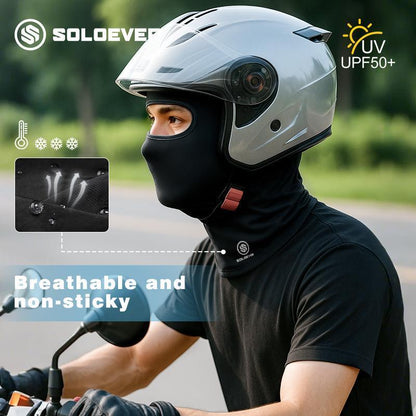 SOLOEVER Full Mask is a sun protection head covering for outdoor activities, providing UPF50+ UV protection. Ideal for outdoor activities.
