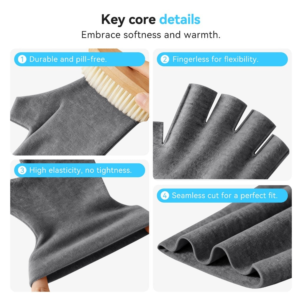 SOLOEVER Half-Finger Gloves for Cycling, Sun Protection, and Anti-Slip, suitable for outdoor activities, sweat-wicking and breathable.