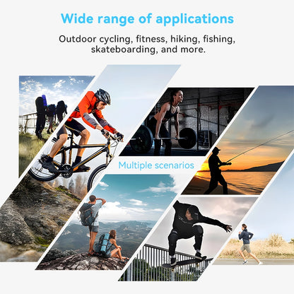 SOLOEVER Cycling Gloves, Impact-Reducing Gel Gloves, Fitness Gloves with Wrist Support, for Outdoor Sports, Cycling and Fitness