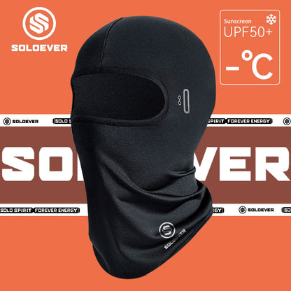 SOLOEVER Full Mask is a sun protection head covering for outdoor activities, providing UPF50+ UV protection. Ideal for outdoor activities.