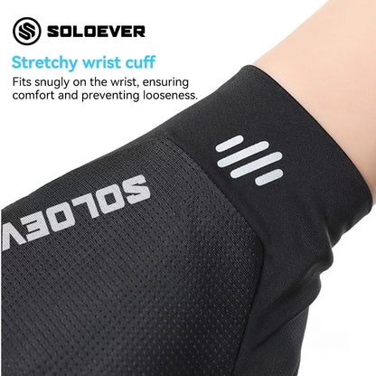 SOLOEVER Motorcycle Gloves, UV Protection, Cycling, Outdoor Sports, Breathable (2 styles available)