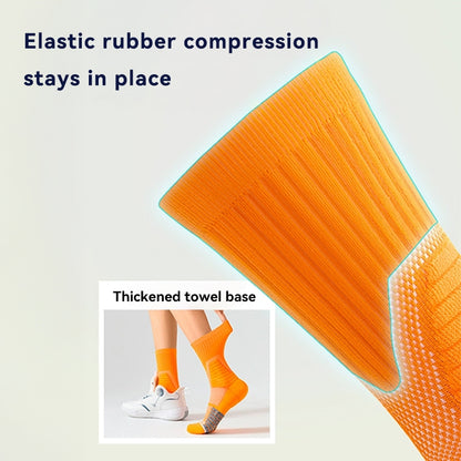 SOLOEVER long canvas athletic socks for men and women, ideal for running and exercise. They are non-slip, soft, comfortable, breathable
