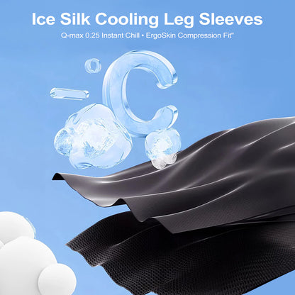 SOLOEVER Leg Sleeves, Cycling Leg Covers, UV UPF50+, Sports Knee Pads, Outdoor Leggings