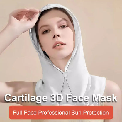 Soloever UPF50+ Sun Protection Face Mask, Breathable Ice Silk UV Protection Neck Cover for Cycling Fishing Outdoor Sports