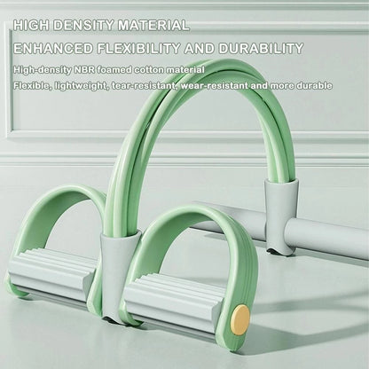 Soloever Resistance Band, Home Fitness Exercise Band for Full Body Strength Training, Butt Leg Arm Workout