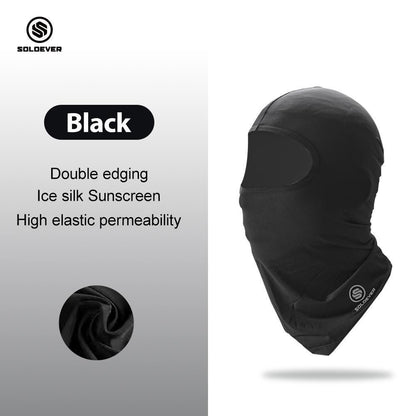 SOLOEVER Full Mask is a sun protection head covering for outdoor activities, providing UPF50+ UV protection. Ideal for outdoor activities.
