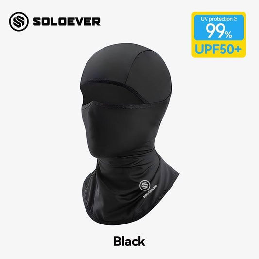 SOLOEVER Full Mask sun protection balaclava effectively protects against UV rays, ideal for outdoor activities
