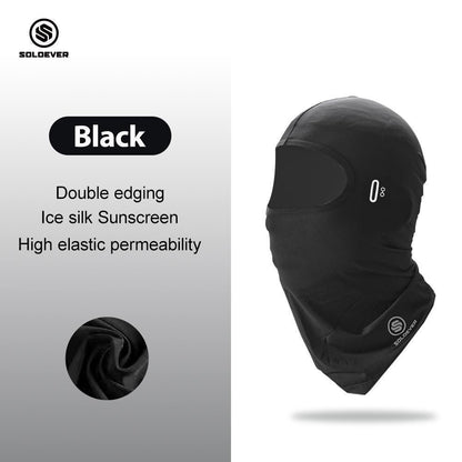 SOLOEVER Full Mask is a sun protection head covering for outdoor activities, providing UPF50+ UV protection. Ideal for outdoor activities.