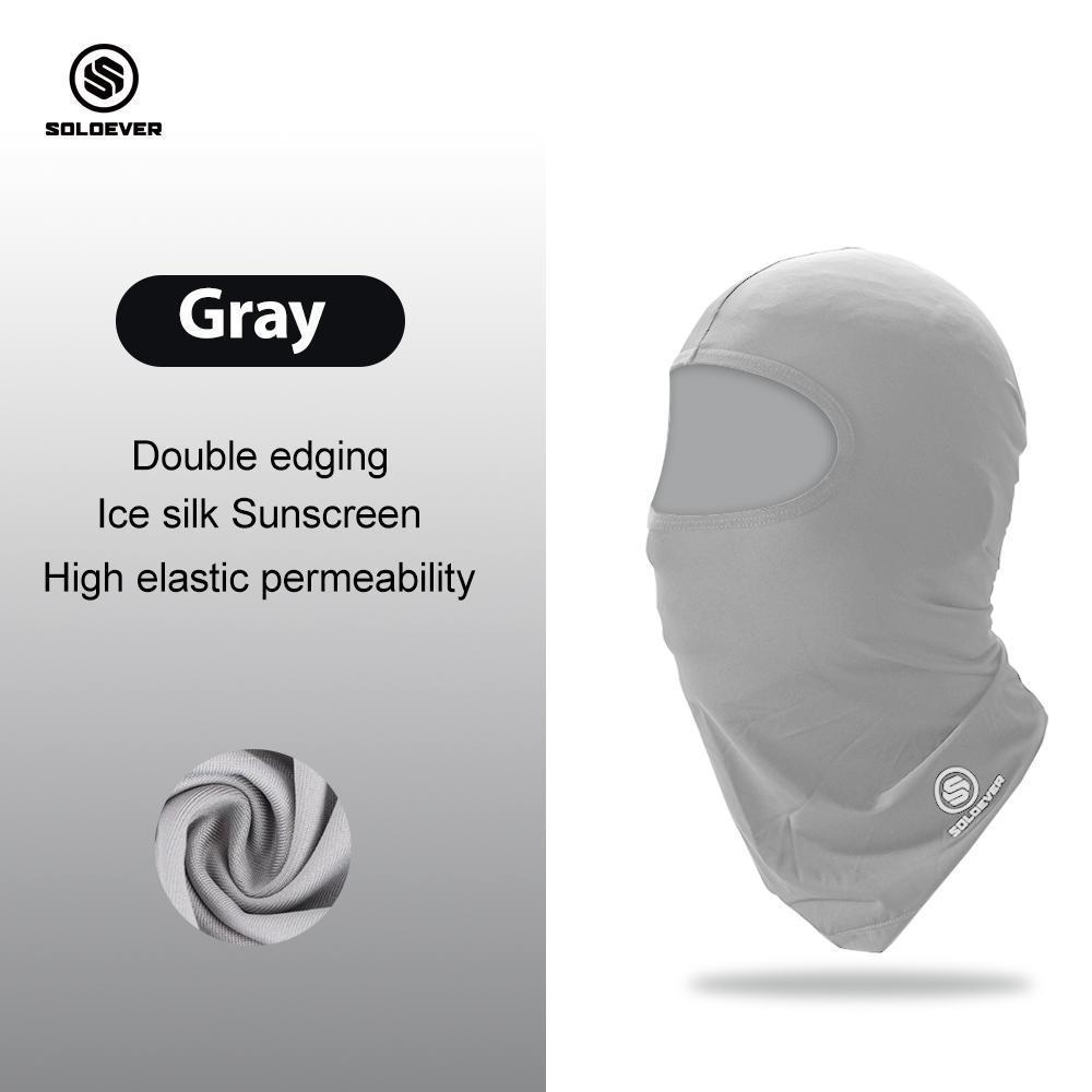 SOLOEVER Full Mask is a sun protection head covering for outdoor activities, providing UPF50+ UV protection. Ideal for outdoor activities.