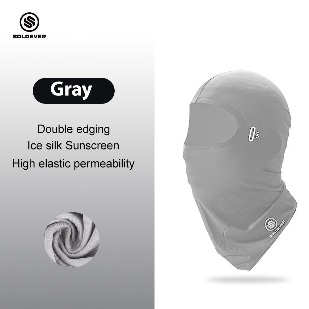 SOLOEVER Full Mask is a sun protection head covering for outdoor activities, providing UPF50+ UV protection. Ideal for outdoor activities.