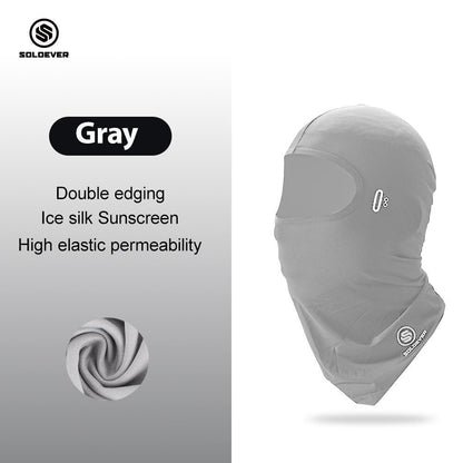 SOLOEVER Full Mask is a sun protection head covering for outdoor activities, providing UPF50+ UV protection. Ideal for outdoor activities.
