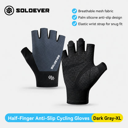SOLOEVER Motorcycle Gloves, UV Protection, Cycling, Outdoor Sports, Breathable (2 styles available)