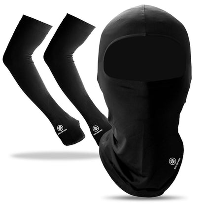 SOLOEVER Full Mask is a sun protection head covering for outdoor activities, providing UPF50+ UV protection. Ideal for outdoor activities.