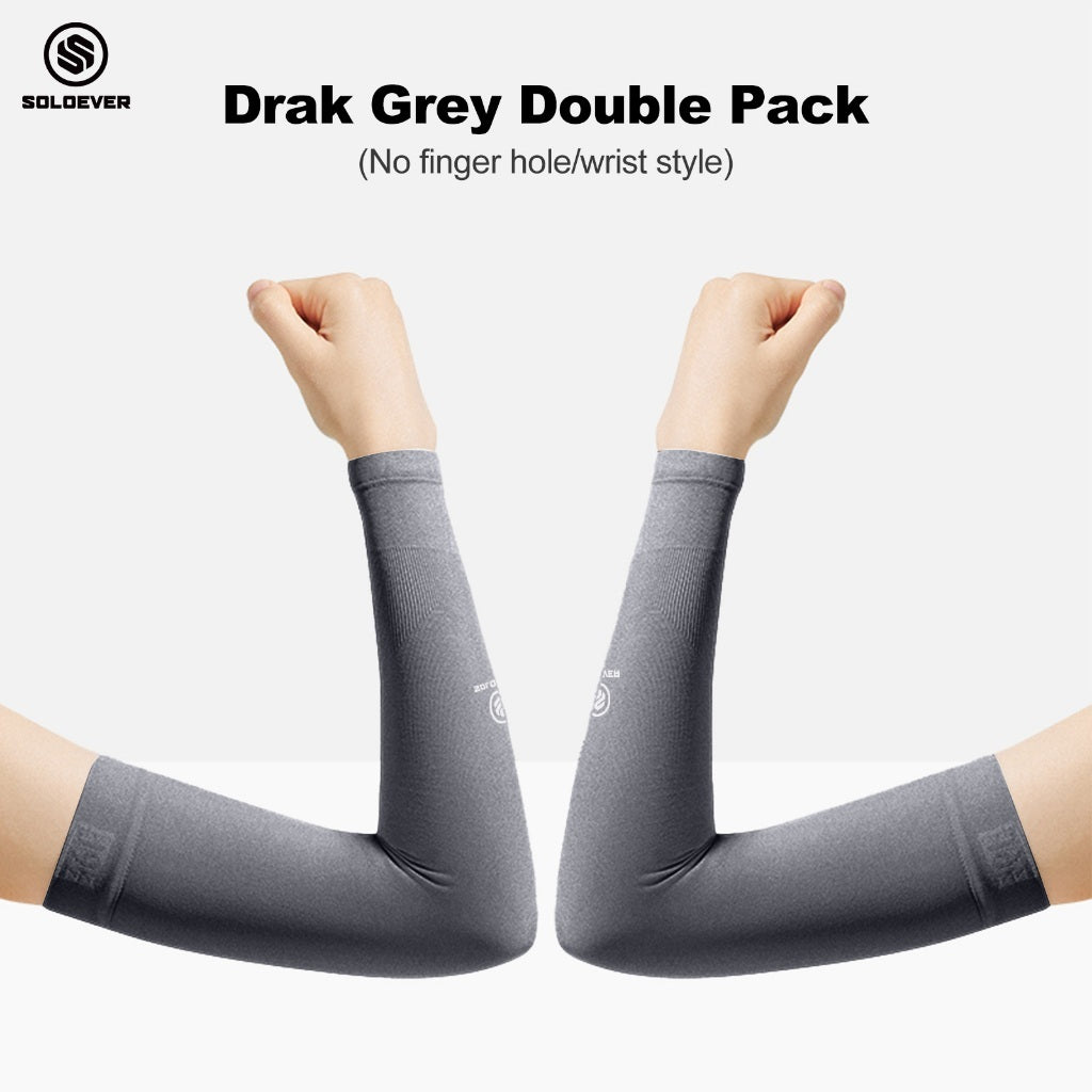 SOLOEVER UPF50+ Sun Protection Arm Sleeves, Breathable Cooling Sleeves for Sports & Outdoor Activities