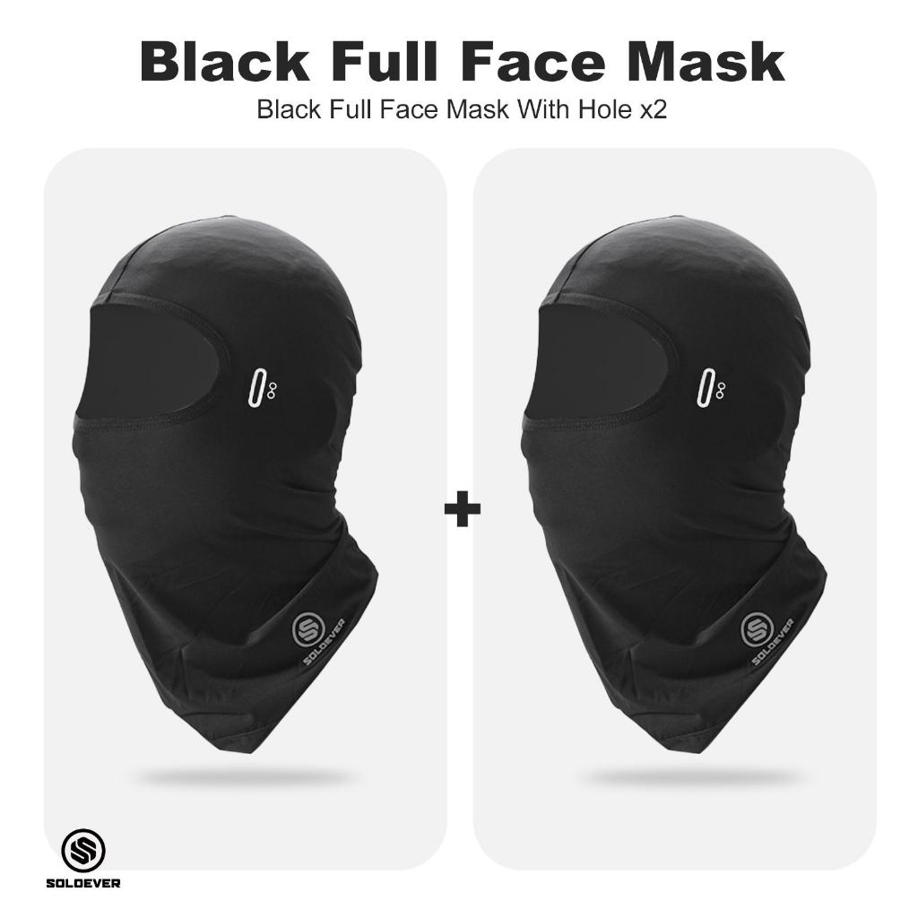 SOLOEVER UPF50+ full-face sun protection sleeve and hood set, breathable, ideal for cycling and outdoor activities