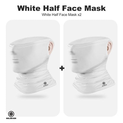SOLOEVER UPF50+ full-face sun protection sleeve and hood set, breathable, ideal for cycling and outdoor activities